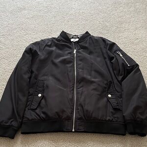 H&M Kids Black Bomber Jacket